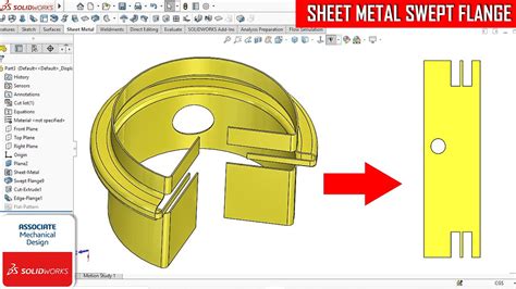 solidworks rolled sheet metal with flange|solidworks rolling sheet metal.